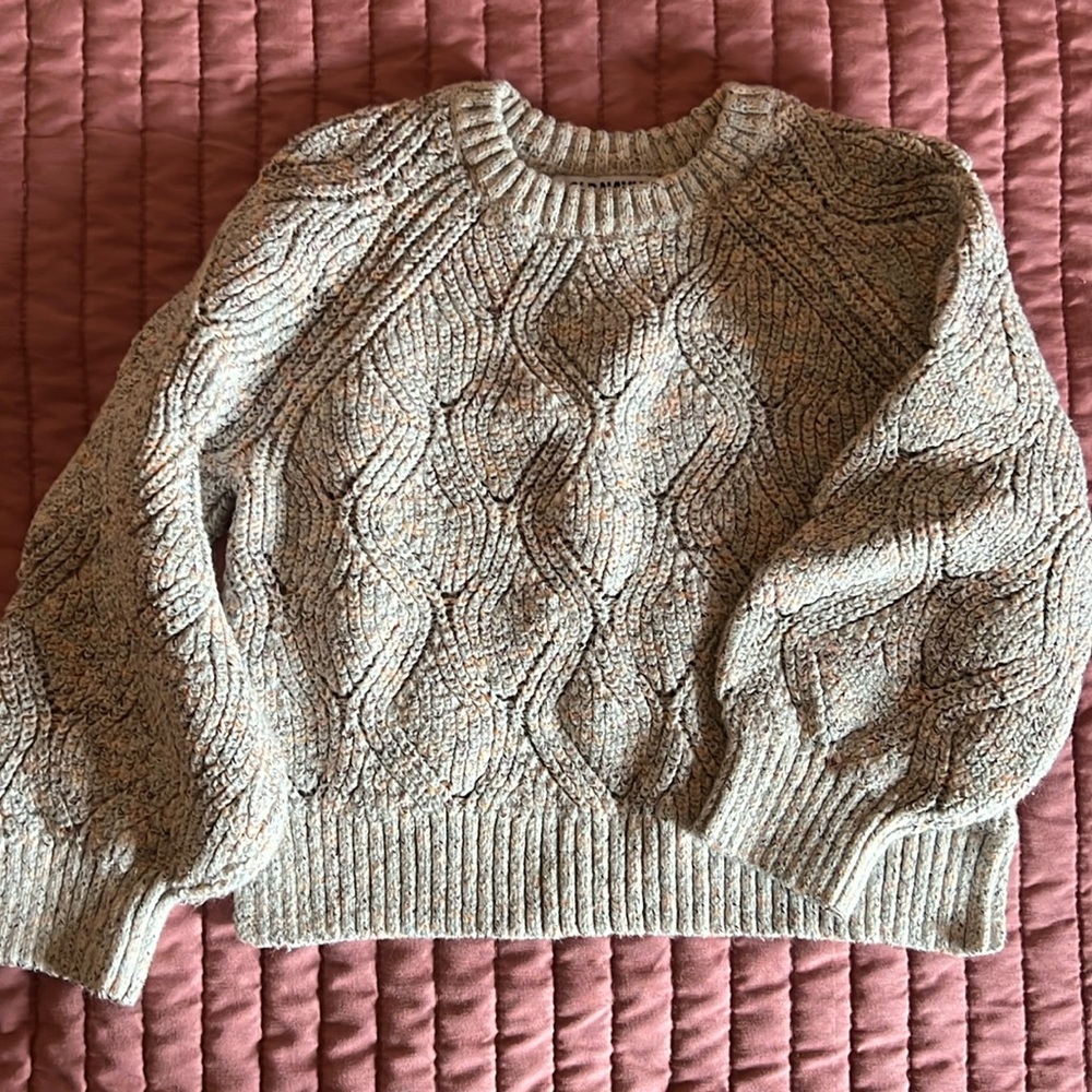 Old Navy Knit Rainbow Sweater